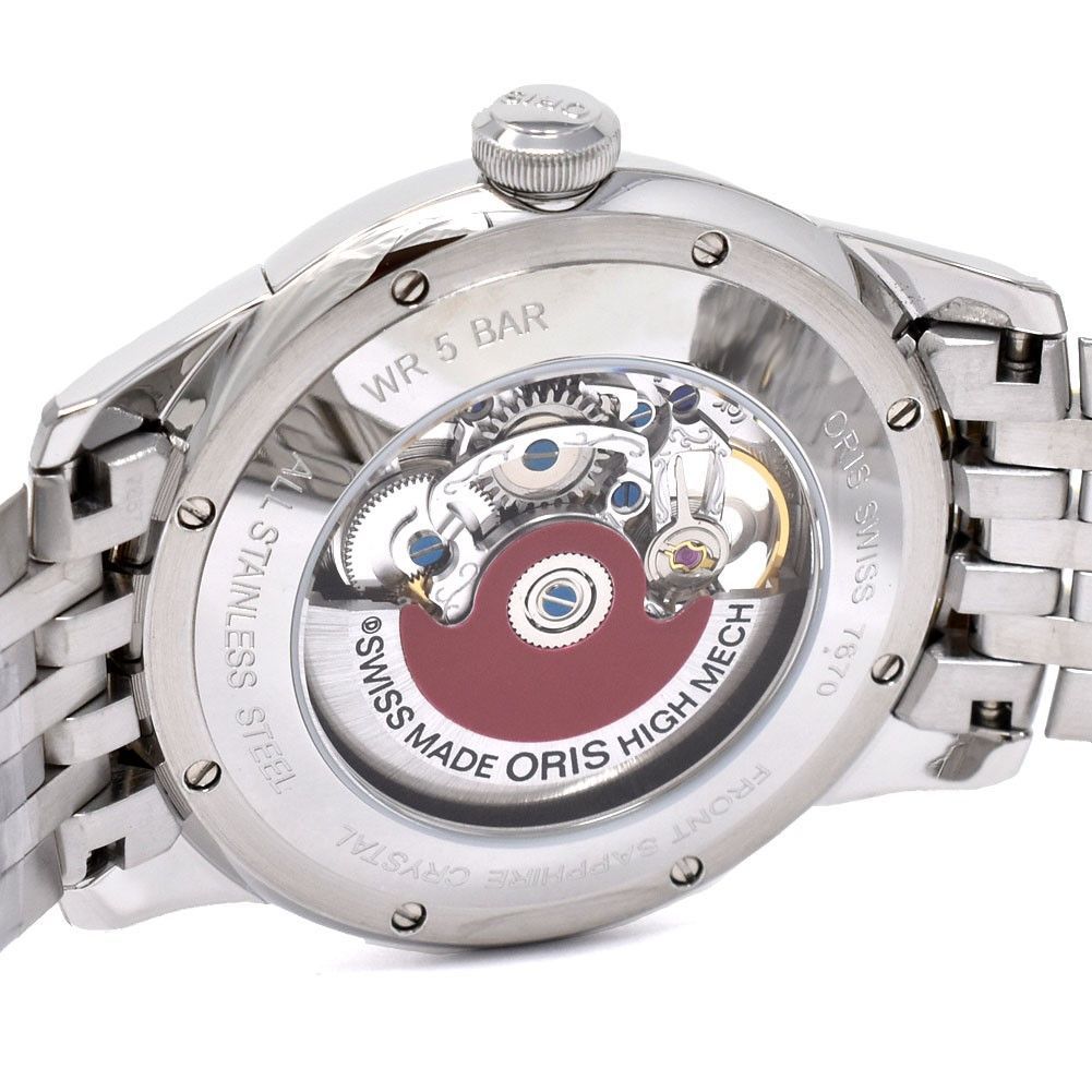 オリス ORIS 734 7670 4351M アートリエ スケルトン オート 自動