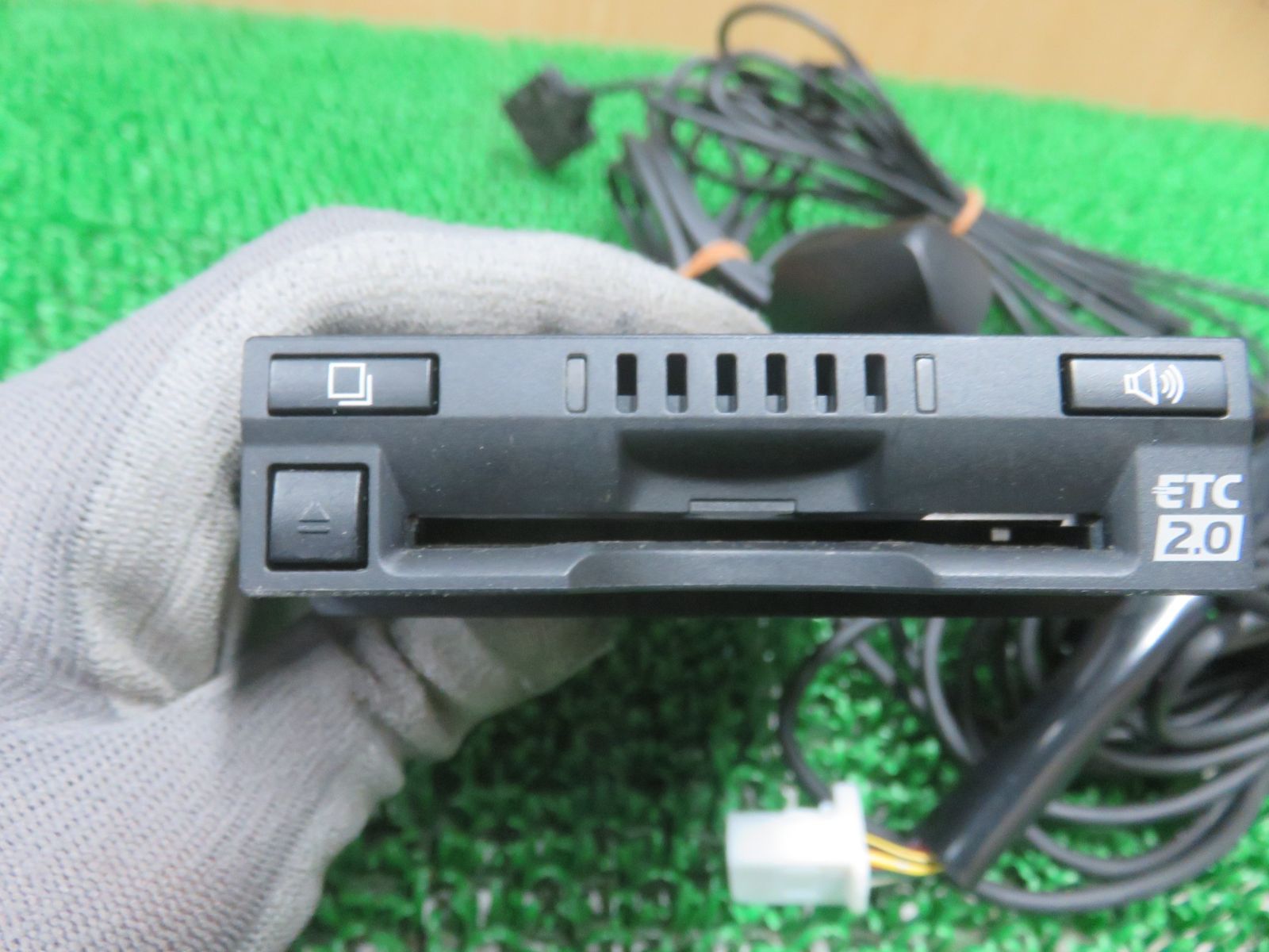 美品トヨタ純正 ETC2.0 デンソー製 アンテナ分離型 光ビーコンユニット付 トヨタ純正ETC2.0 光ビーコン付き 美品トヨタ純正 ETC2.0 デンソー製