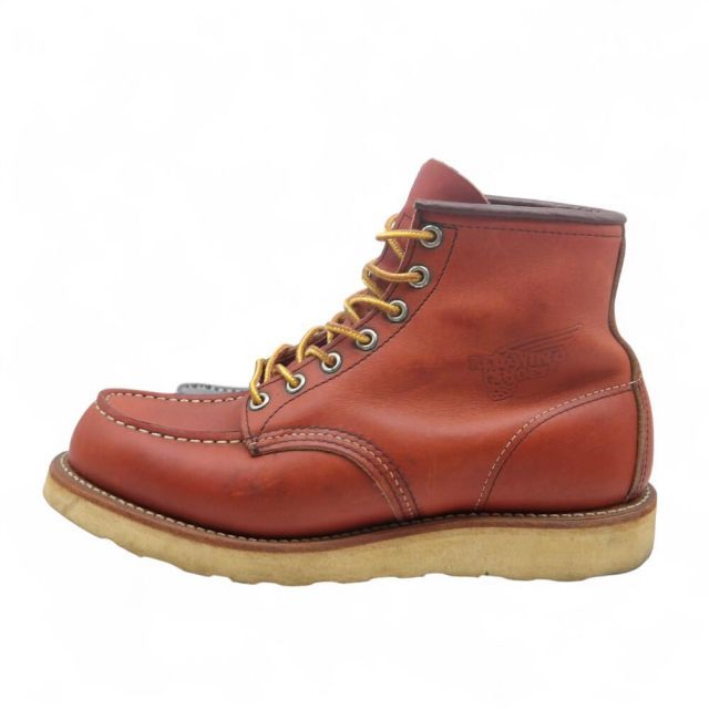 RED WING LOT 8875 6INCH CLASSIC MOC BROWN サイズ25.0cm 箱無 レッド ウィング ロット8875 6インチ クラッシックモック アメリカ製 シューズ ブーツ 大名店