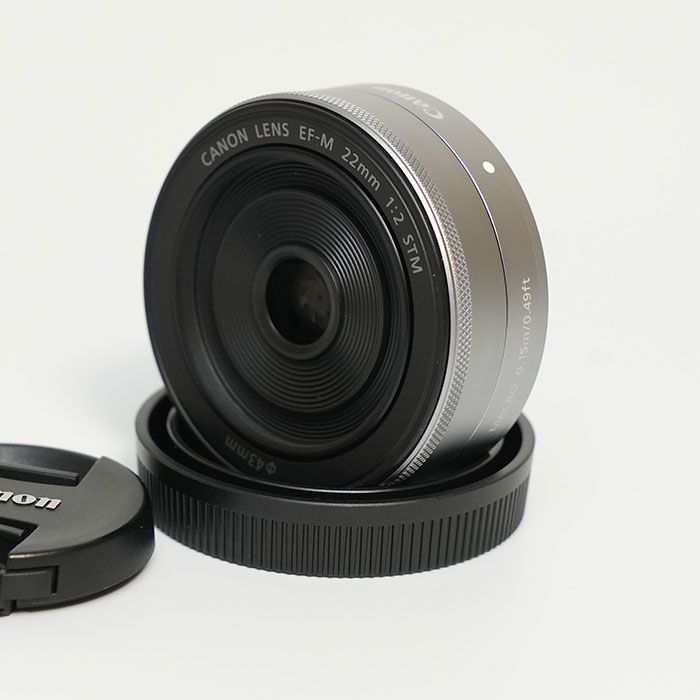 Canon EF M 22mm f2 STM 単焦点レンズ シルバー - joy-camera - メルカリ