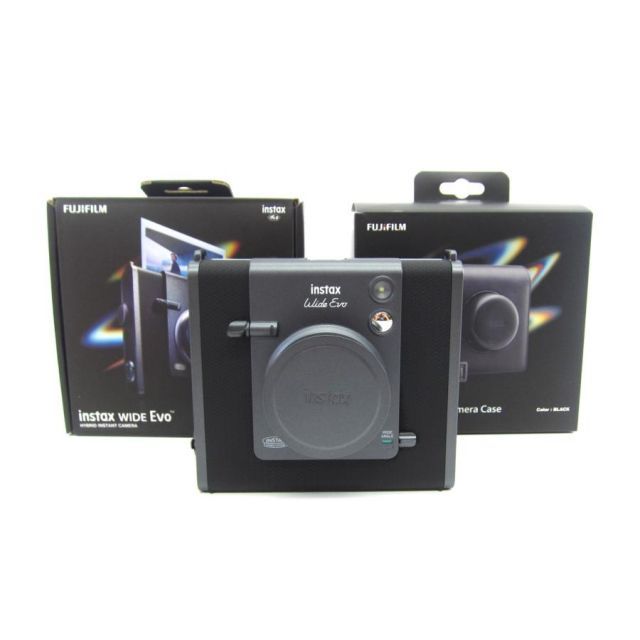 ♥品 FUJIFILM 富士フイルム instax wide evo ハイブリッドインスタントカメラ ∠UK2031