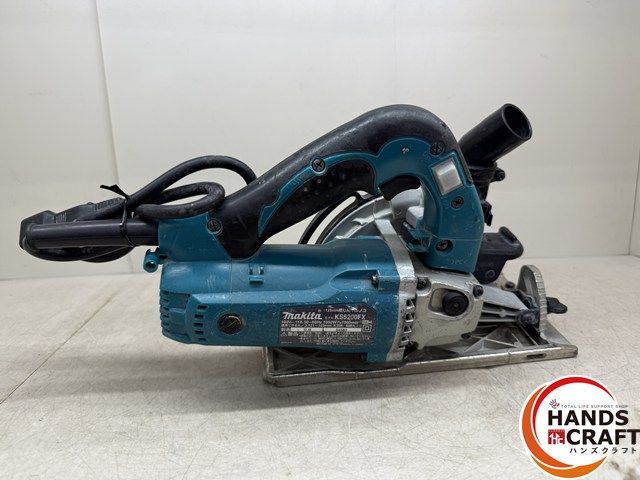 Makita - ▼▼MAKITA マキタ 電動工具 コード式 100V 125mm 防じんマルノコ 丸のこ 2018年製 KS5200FX グリーン ♪♪【中古】 マキタ KS5200FX 125mm 防じんマルノコ makita 丸