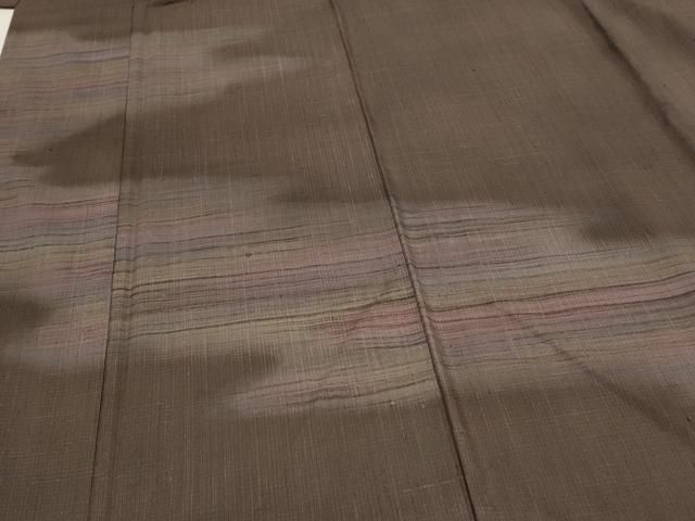 平和屋着物○染色家 岩浅公展 訪問着 紬地 霞文 正絹 逸品 CAAS0347th