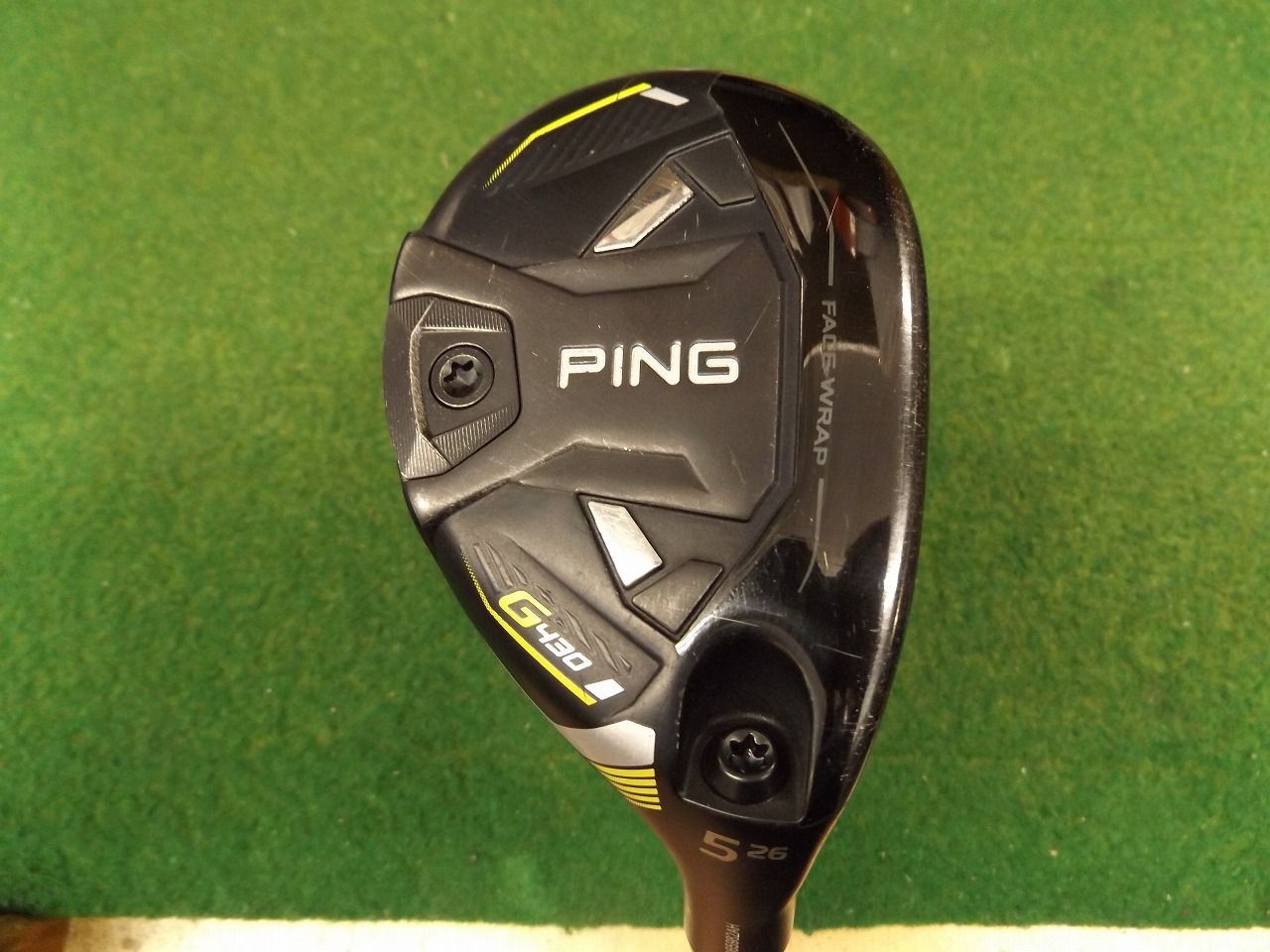 3719 G430 HYBRID #5 26° ALTA J CB BLACK S カバー有 PING ピン