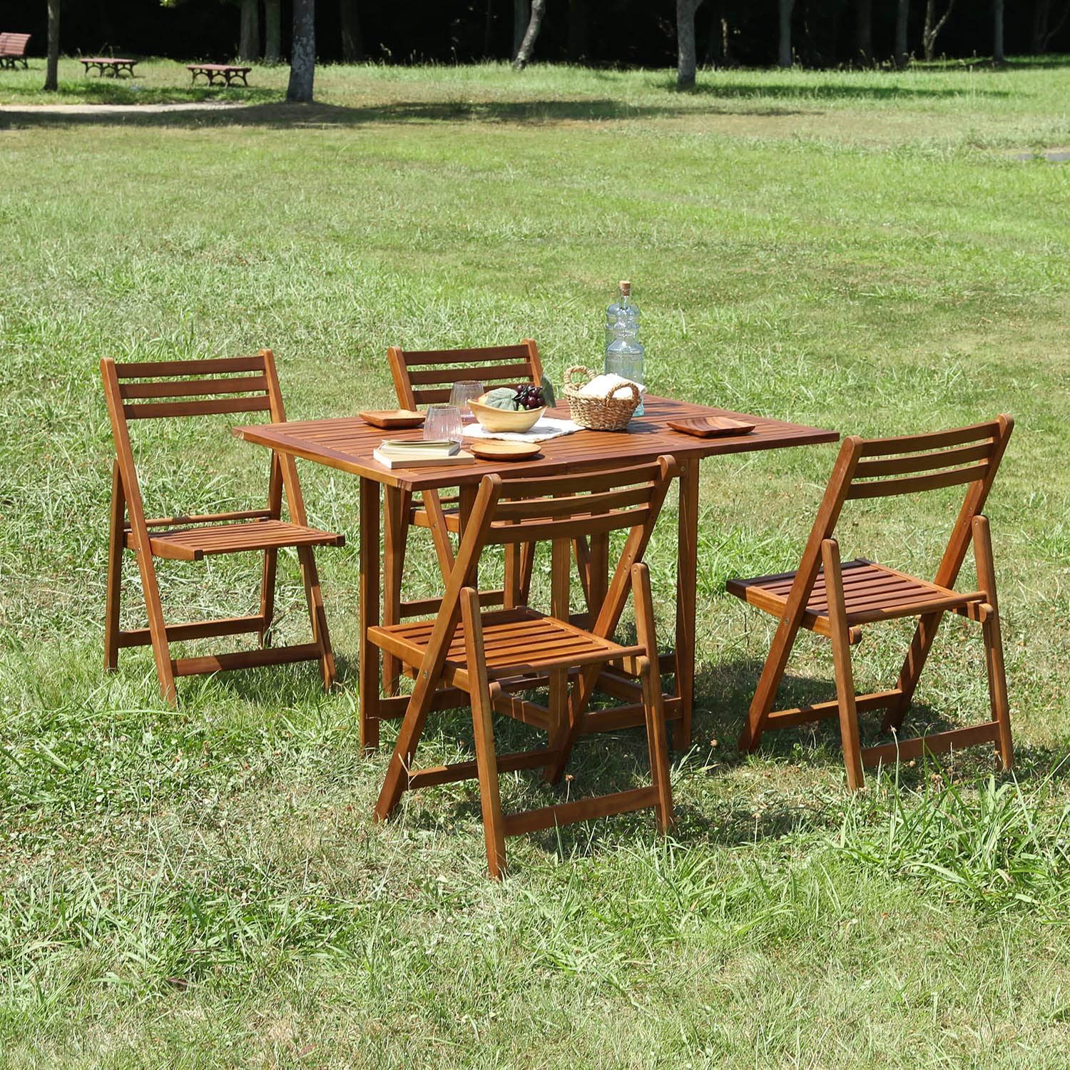 パラソルホール付き 屋外