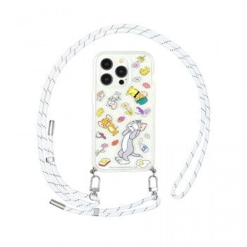 トムとジェリー IIIIfitLoop iPhone15Pro対応ケース 集合 TMJ-205B