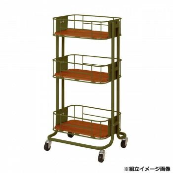 弘益 KOEKI MASH ビーワイケージ ワゴン カーキ BCW440OSKA