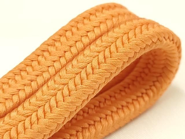 平和屋着物● 上 有職組紐道明 帯締め 冠組 黄赤色 宮内庁御用 国立博物館御用 東京芸術大学御用 AABB3754ay