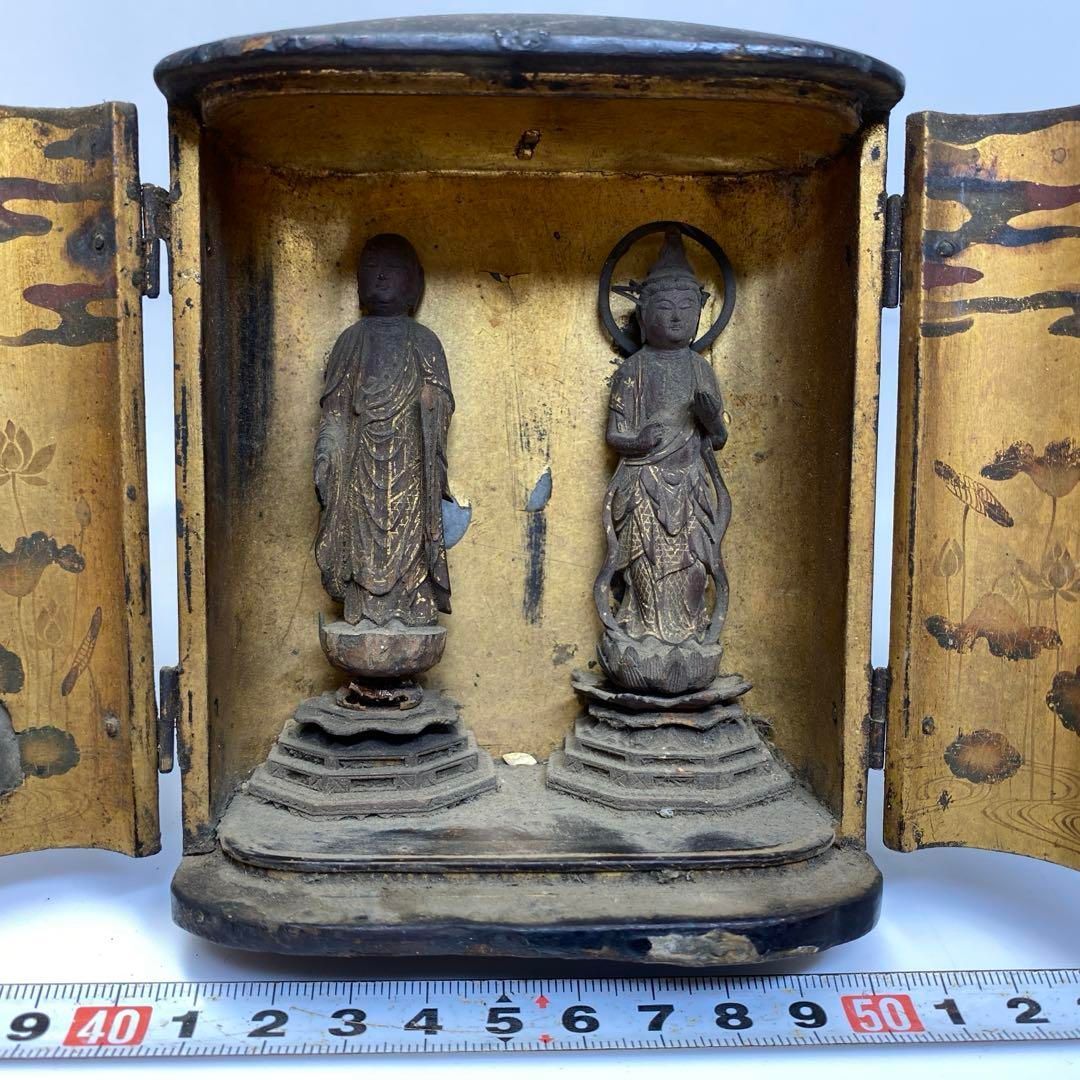 時代 厨子入 仏像 トトヒサ 東さ6-0716 2F