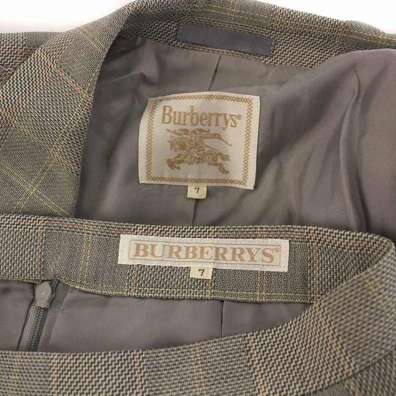Burberry ３点セット バーバリーズ 90s オールド 三陽商会 ウール チェック柄