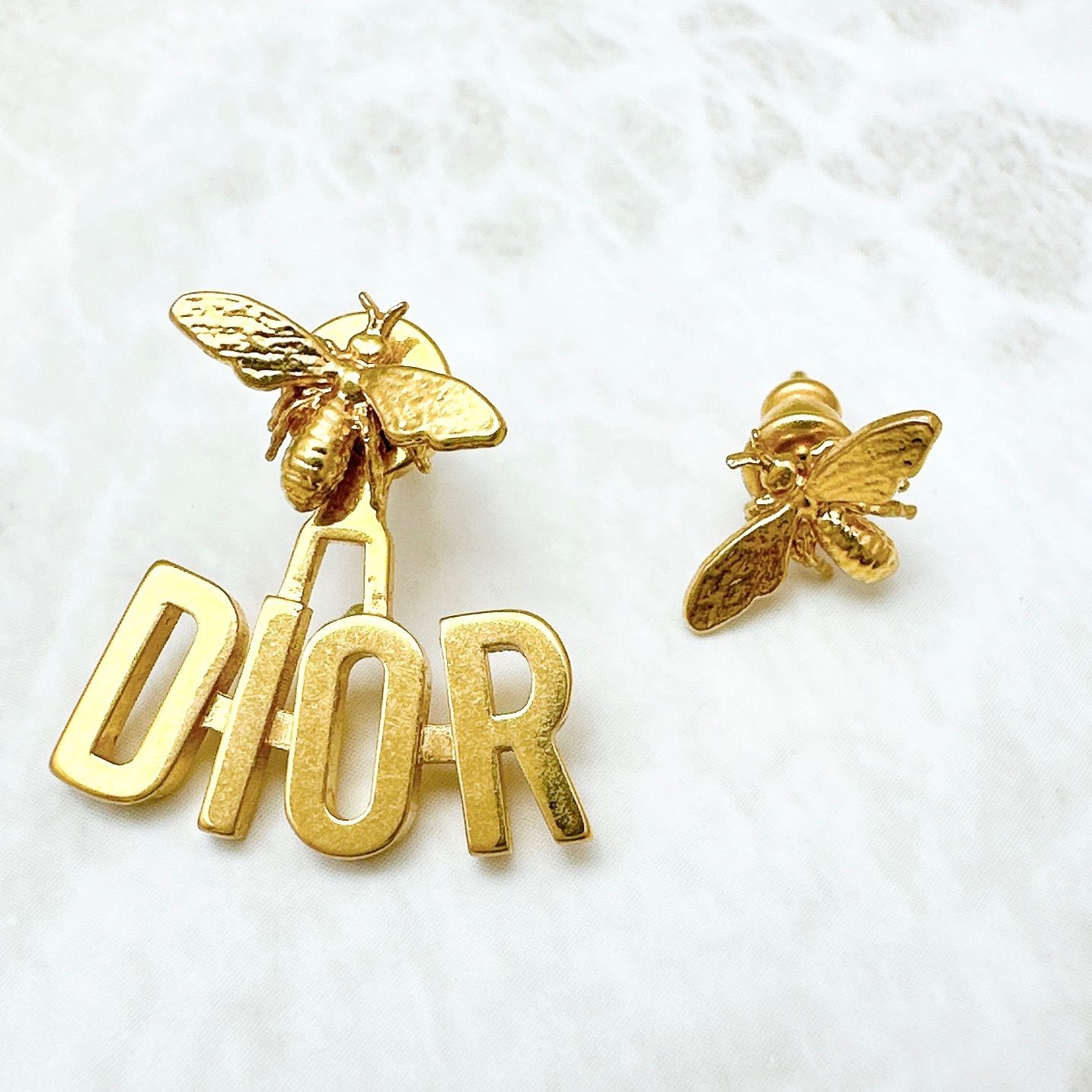 美品/人気🌟Christian Dior 蜂 ピアス レディース U - メルカリ