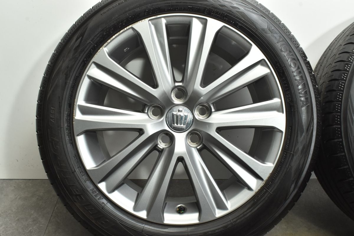 210クラウンアスリート純正17インチ タイヤ溝あり！ Yahoo!オークション - 溝あり 210系クラウン アスリート 純正