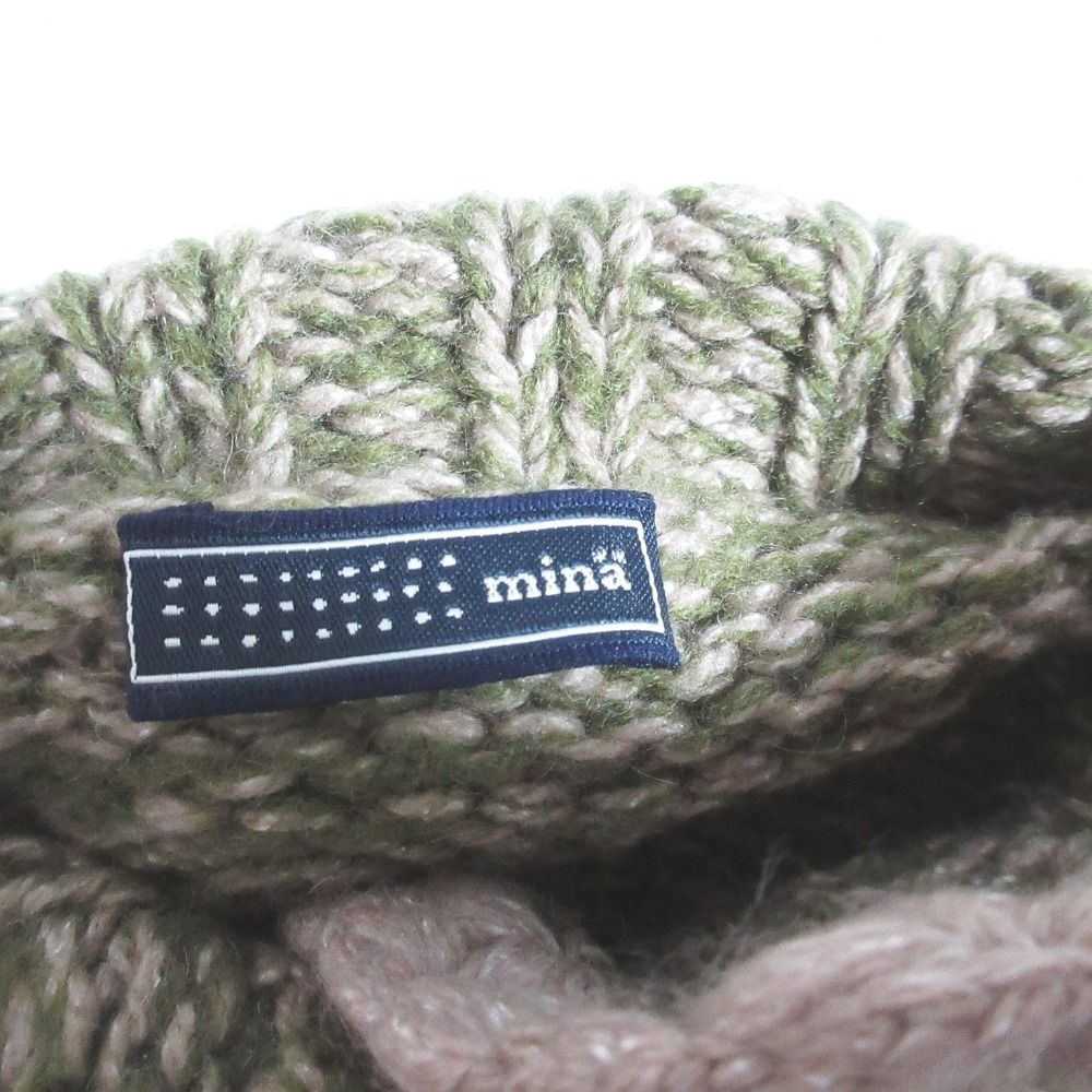 美品 mina perhonen ミナペルホネン mist カシミヤ シルクブレンド