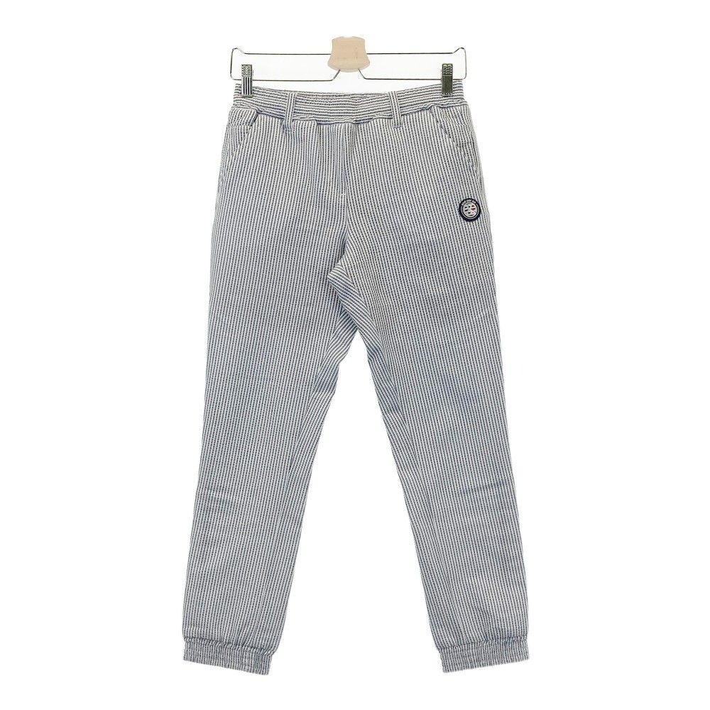 サイズ：M AND PER SE アンパスィ 2022年モデル シアサッカー ジョガー