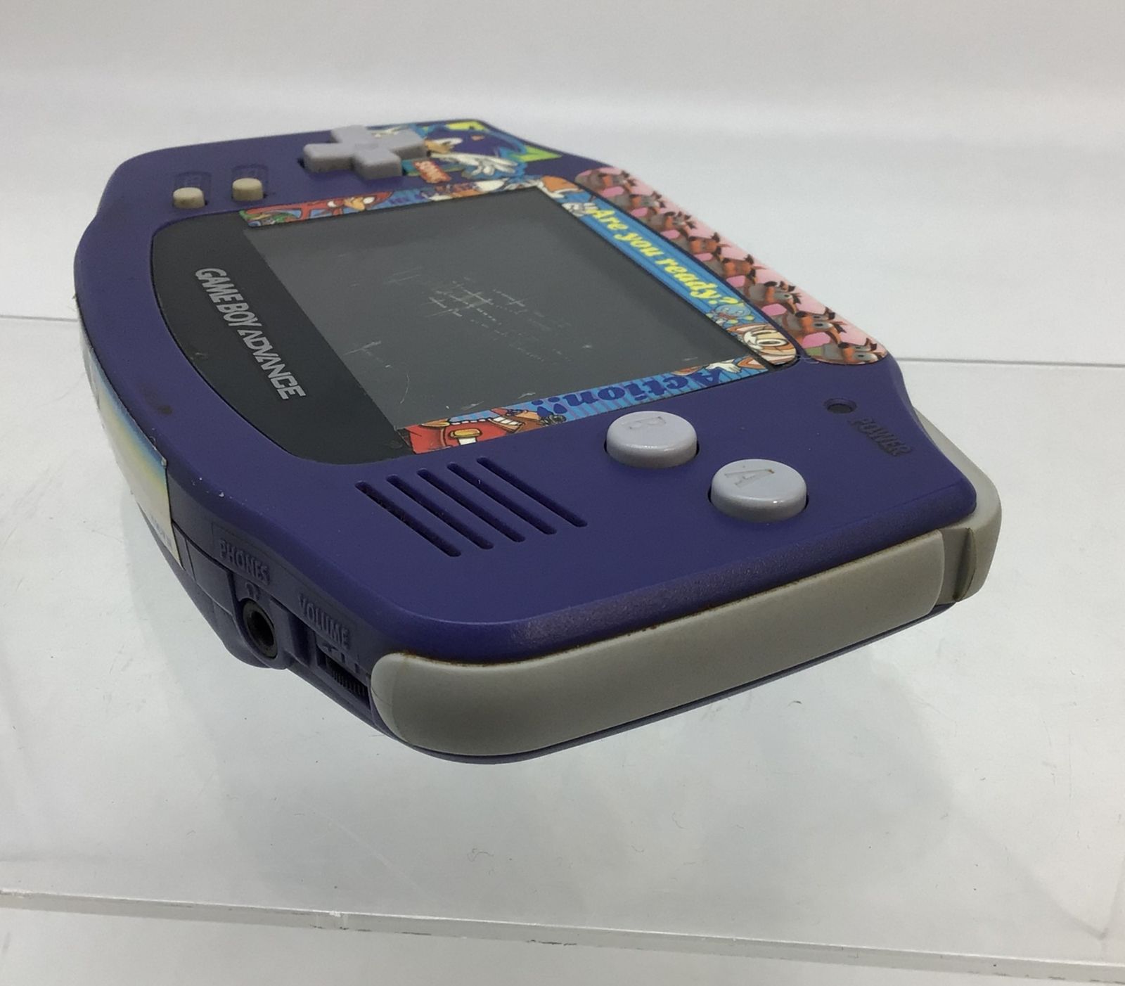 6033 【訳アリ】GBA ゲームボーイアドバンス 本体 バイオレット AGB