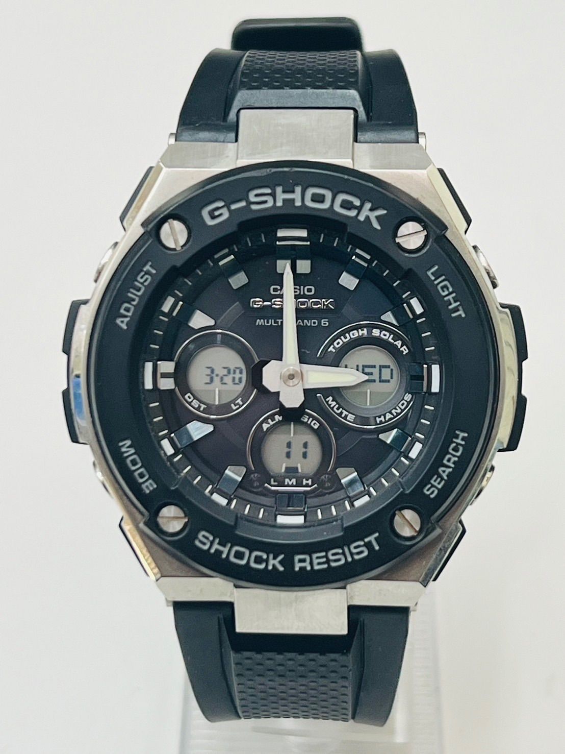 G-SHOCK Gショック G-STEEL Gスチール 電波ソーラー ウォッチ 腕時計 GST-W300-1AJF - メルカリ