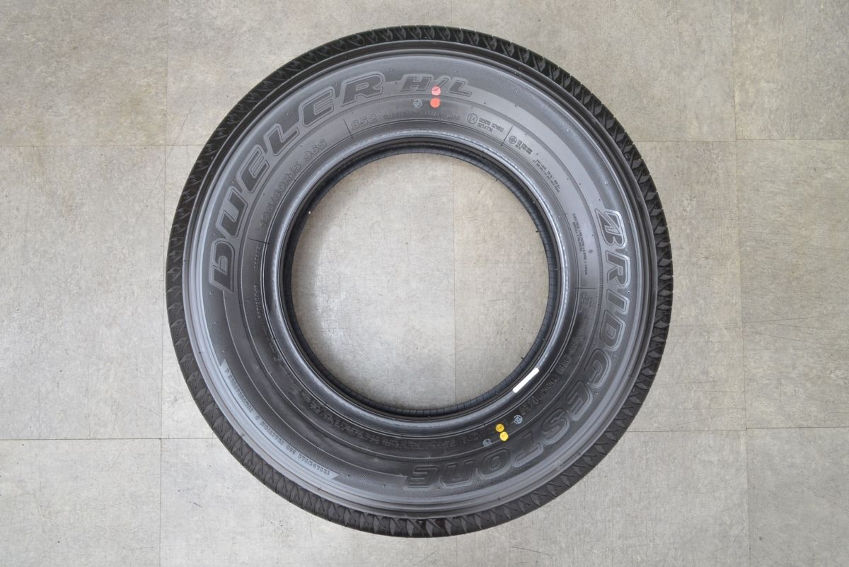 製 新車外し バリ溝 ブリヂストン デューラー H L 852 195 80R15 4本セット JB74 ジムニーシエラ JC74 ジムニーノマド 納車外し FFCRYSTALESIA_COM