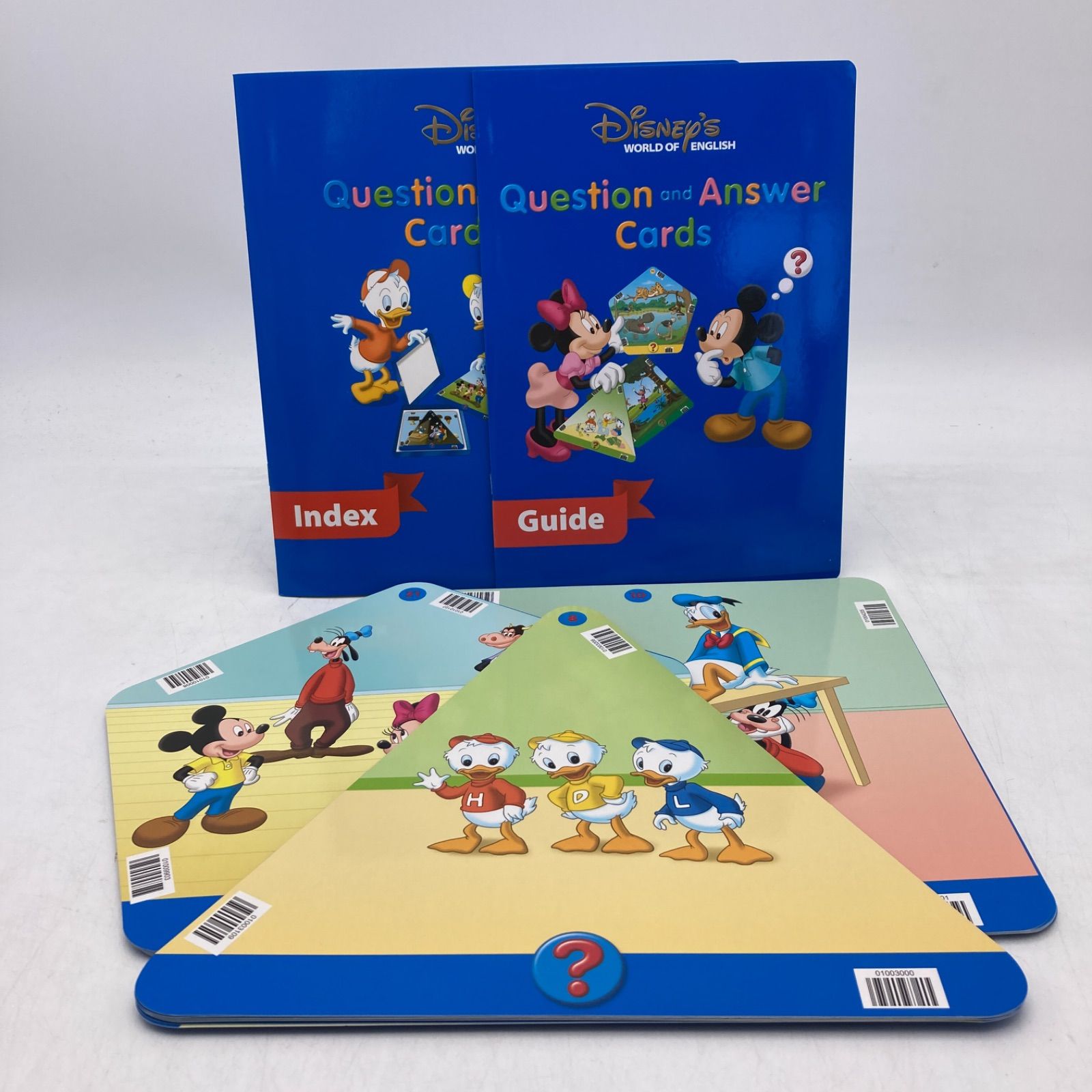 2018年 トークアロング・Ｑ＆Ａカード　ディズニー英語システム　302322 トークアロング・Q＆Aカード 両面デジタル ディズニー英語