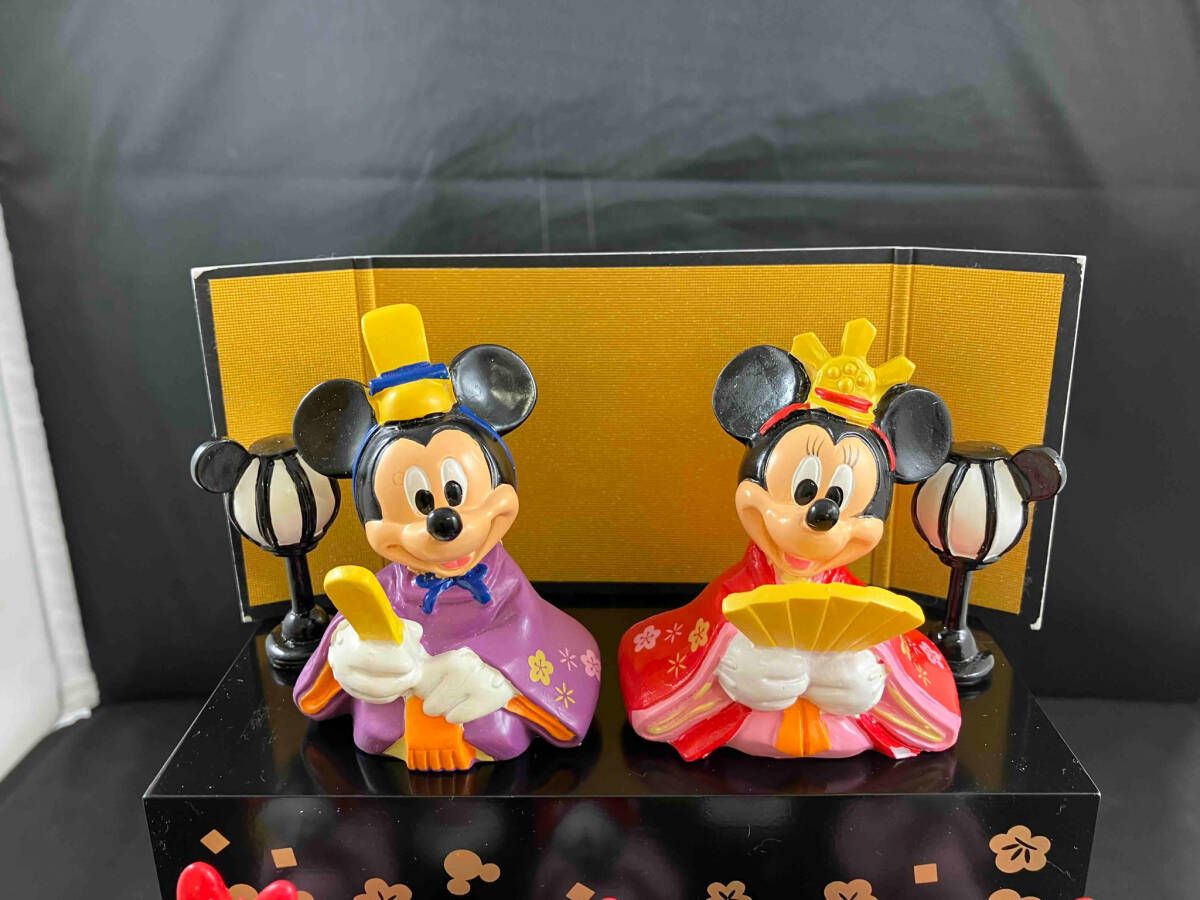 注文 ベルメゾン ディズニー 壇付き おひな様セット 三段飾り ケース