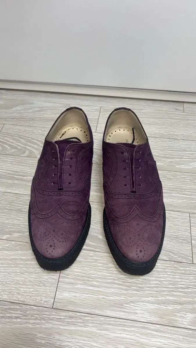 number n ine 九番 クリーパー ウイングチップ