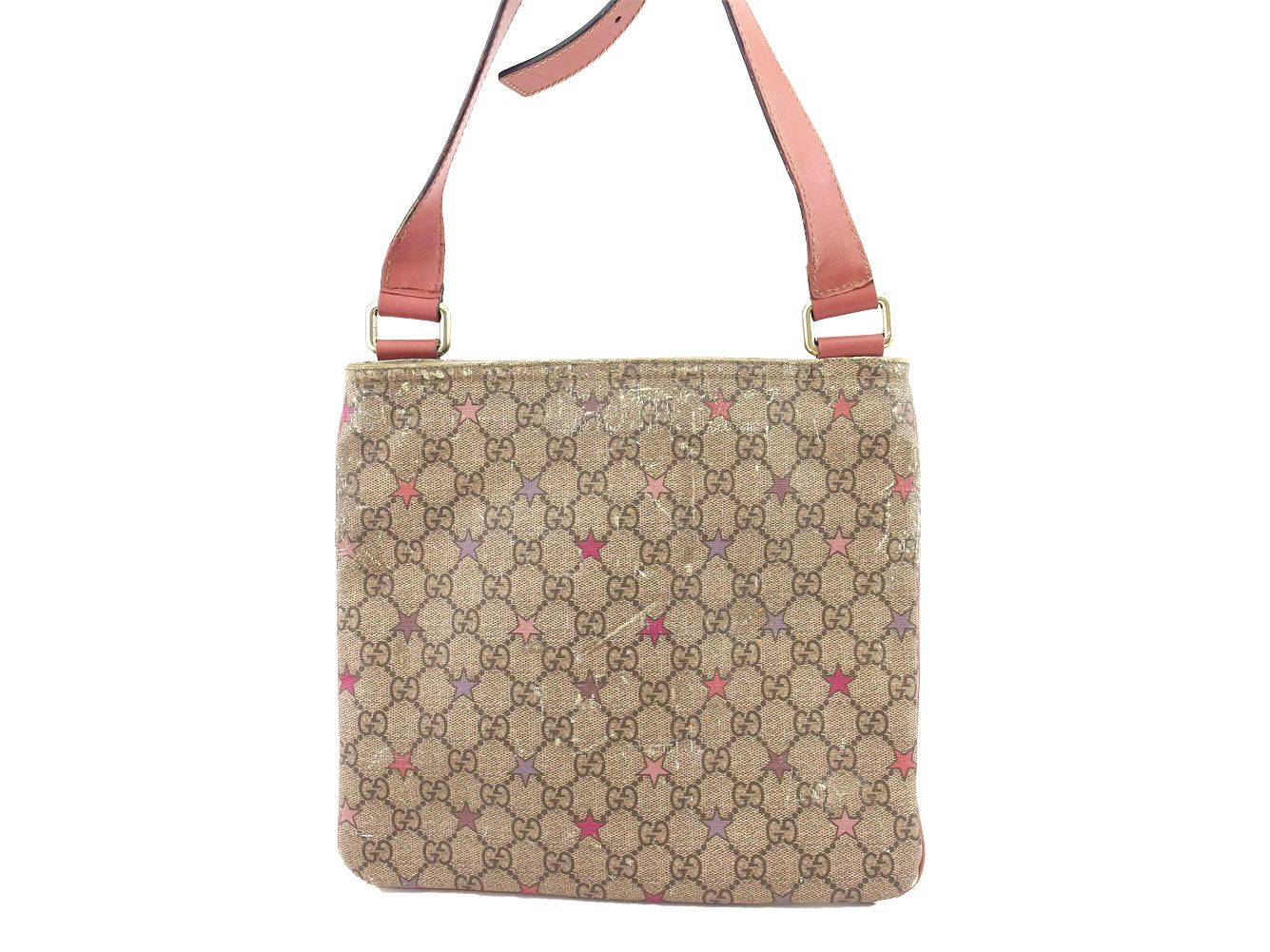 グッチ GUCCI ショルダーバッグ GGスプリーム スター GGプラス