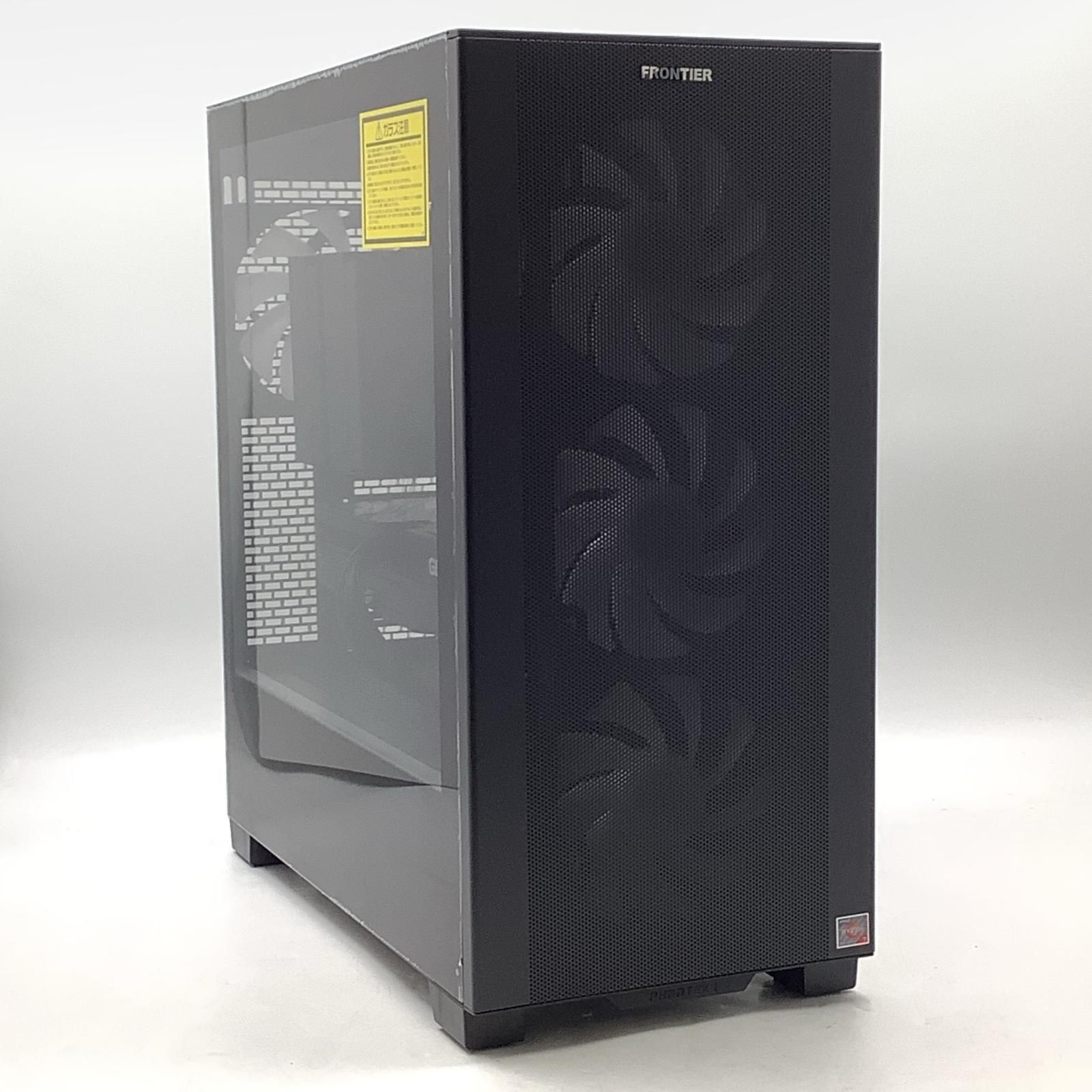 全額返金保証 最速発送 フロンティア ゲーミングデスクトップPC FRGHLMB650 Ryzen7 7800X3D 32GB 2TB RTX 5070 Ti 動作 済