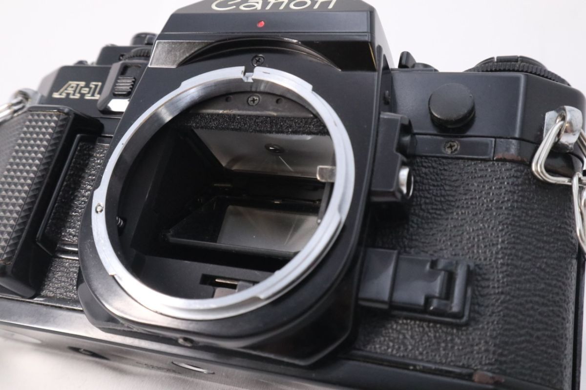 Canon キヤノン キャノン A-1 ブラックボディ MFフィルムカメラ