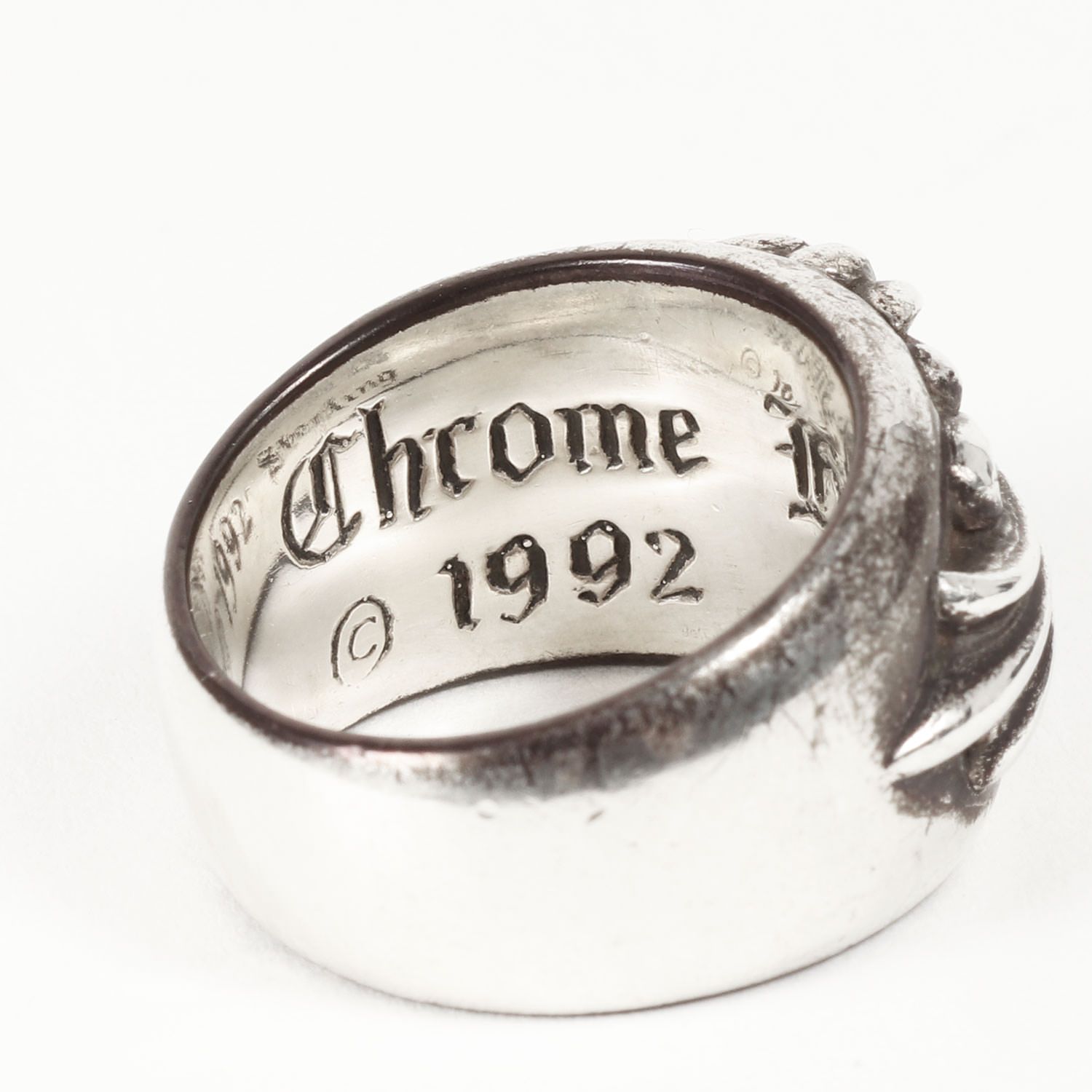 CHROME HEARTS フローラルリング シルバー　日本サイズ13 CHROME HEARTS クロムハーツ リング サイズ:13号 | フローラル