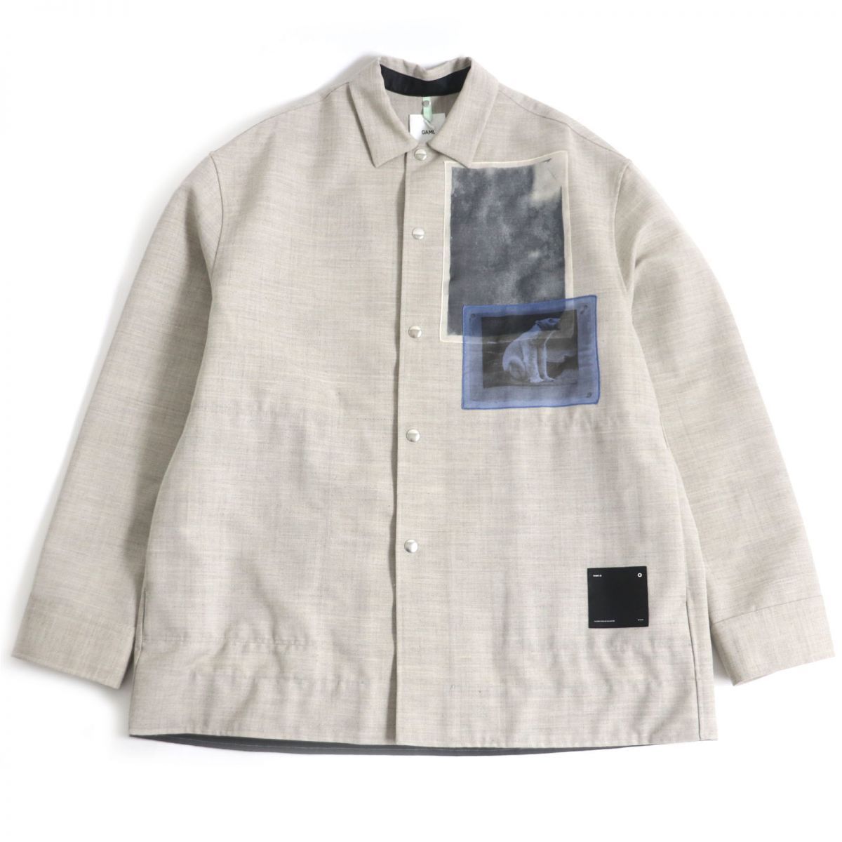 OAMC オーエーエムシー 21AW JAMMER SHIRT グラフィックパッチ ...