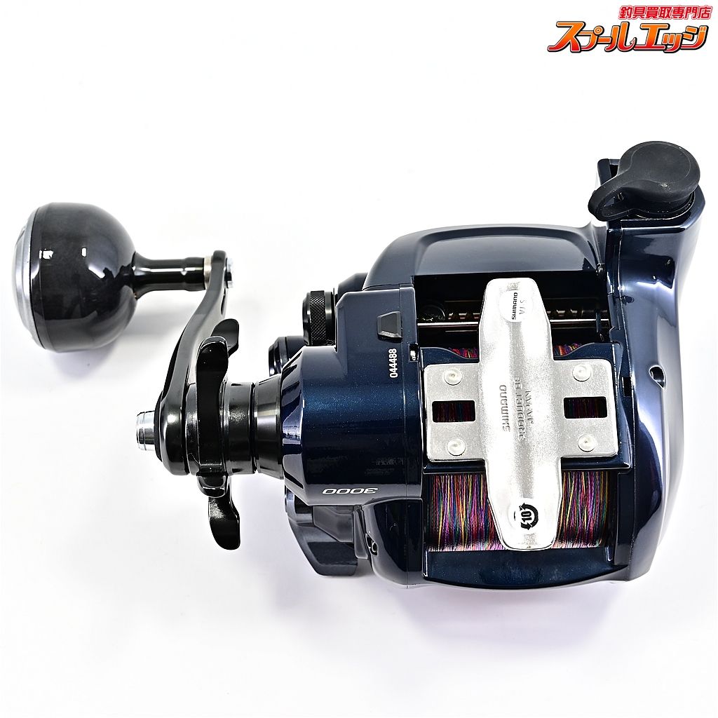  シマノ 22フォースマスター 3000 使用距離4 6 km 使用27 5時間 SHIMANO FORCE MASTER m 40597 電動リール リール