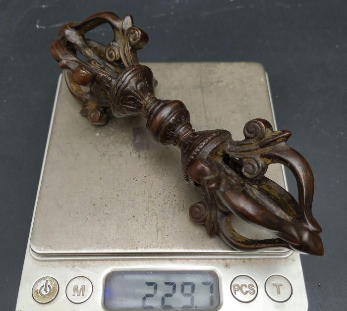 銅製 法器 象鼻金剛降魔杵 招財 辟邪 開運 装飾品 工芸品 置物 銅製 法器 象鼻金剛降魔杵 招財 辟邪 開運 装飾品 工芸品 置物