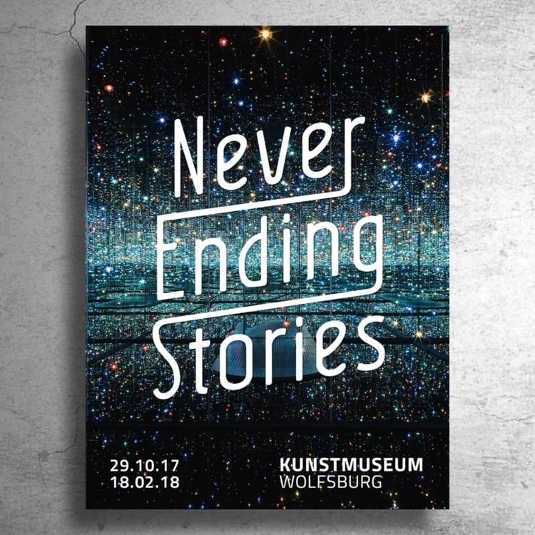 現代美術家『草間彌生』2017年ドイツでの展示ポスター