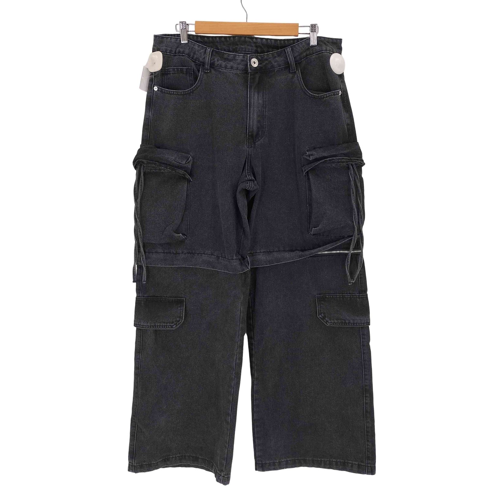 ユーズドフルギ USED古着 {{MANFINITY}} デニムカーゴパンツ メンズ JPN：XL 