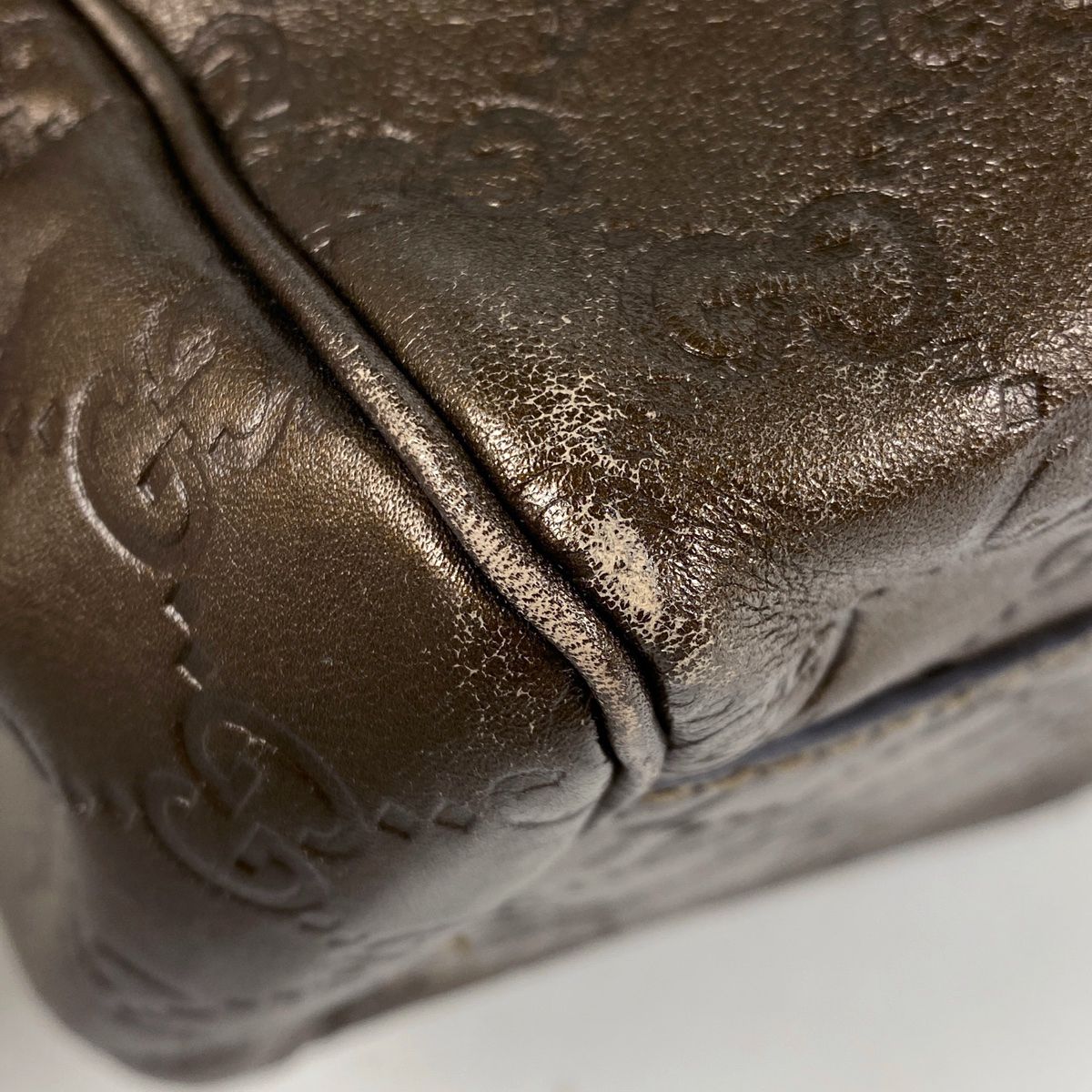 グッチ GUCCI グッチシマ スーキー ハンドバッグ GG柄 トートバッグ 