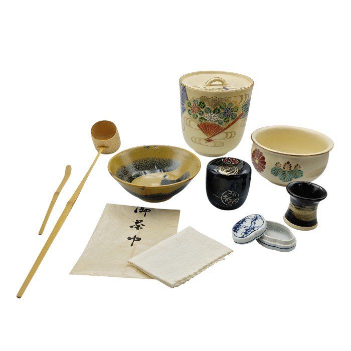 茶道セット 木箱入り 中古 送料無料 H4 - メルカリ