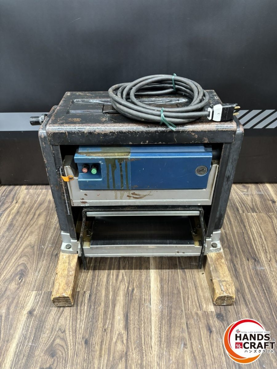 ♪♪RYOBI リョービ 自動カンナ AP-10N 動作確認品 中古品♪♪ ♭【ジャンク品】RYOBI リョービ 自動カンナ AP-10N 100V【中古