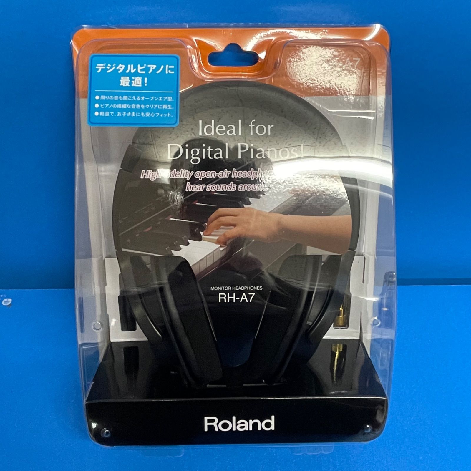 ⭐︎新品未使用⭐︎ Roland ローランド モニターヘッドホン RH-A7-BK