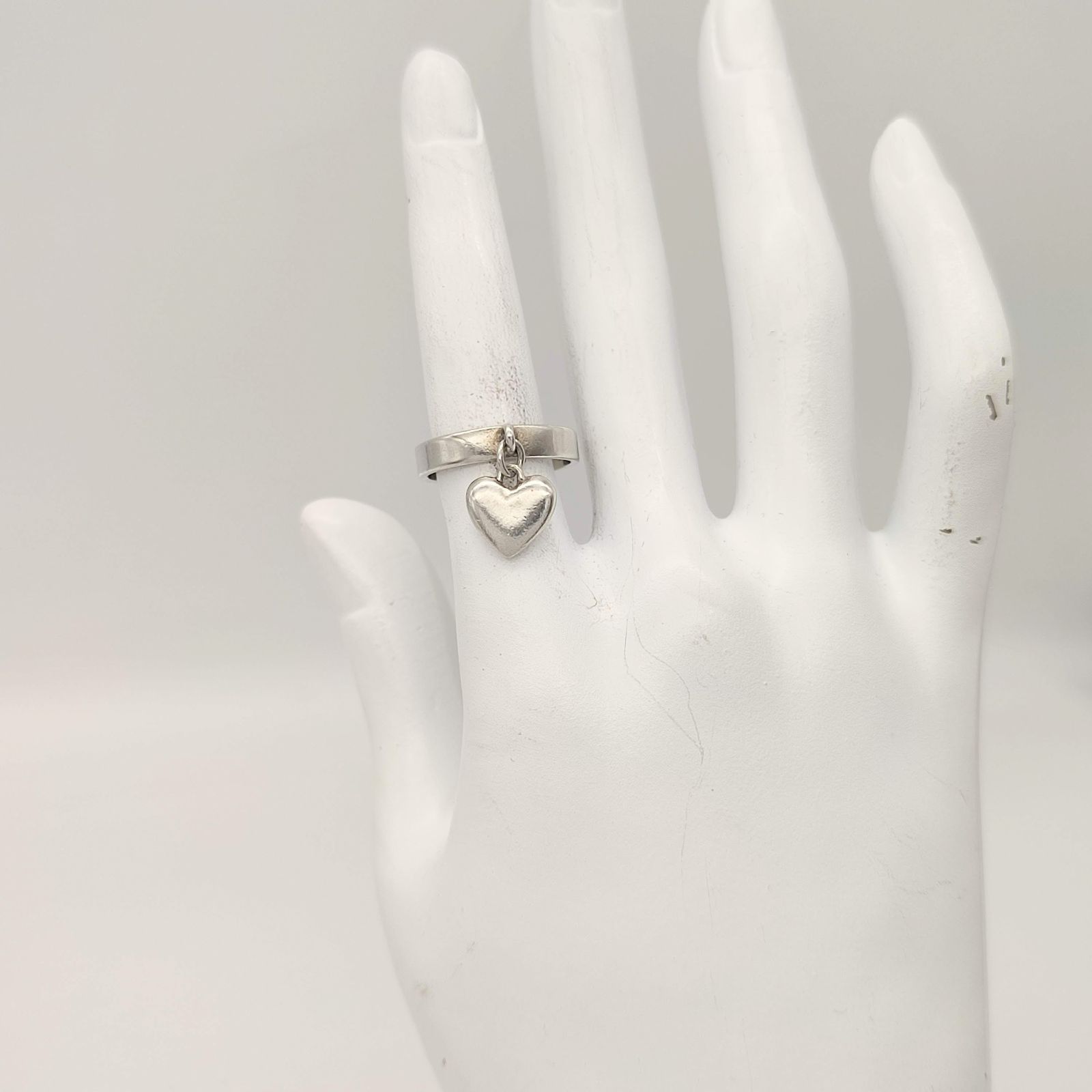 スタージュエリーハート型指輪 DIAMOND HEART PINKIE RING(2ZR1475)K18 ピンキーリング｜スター