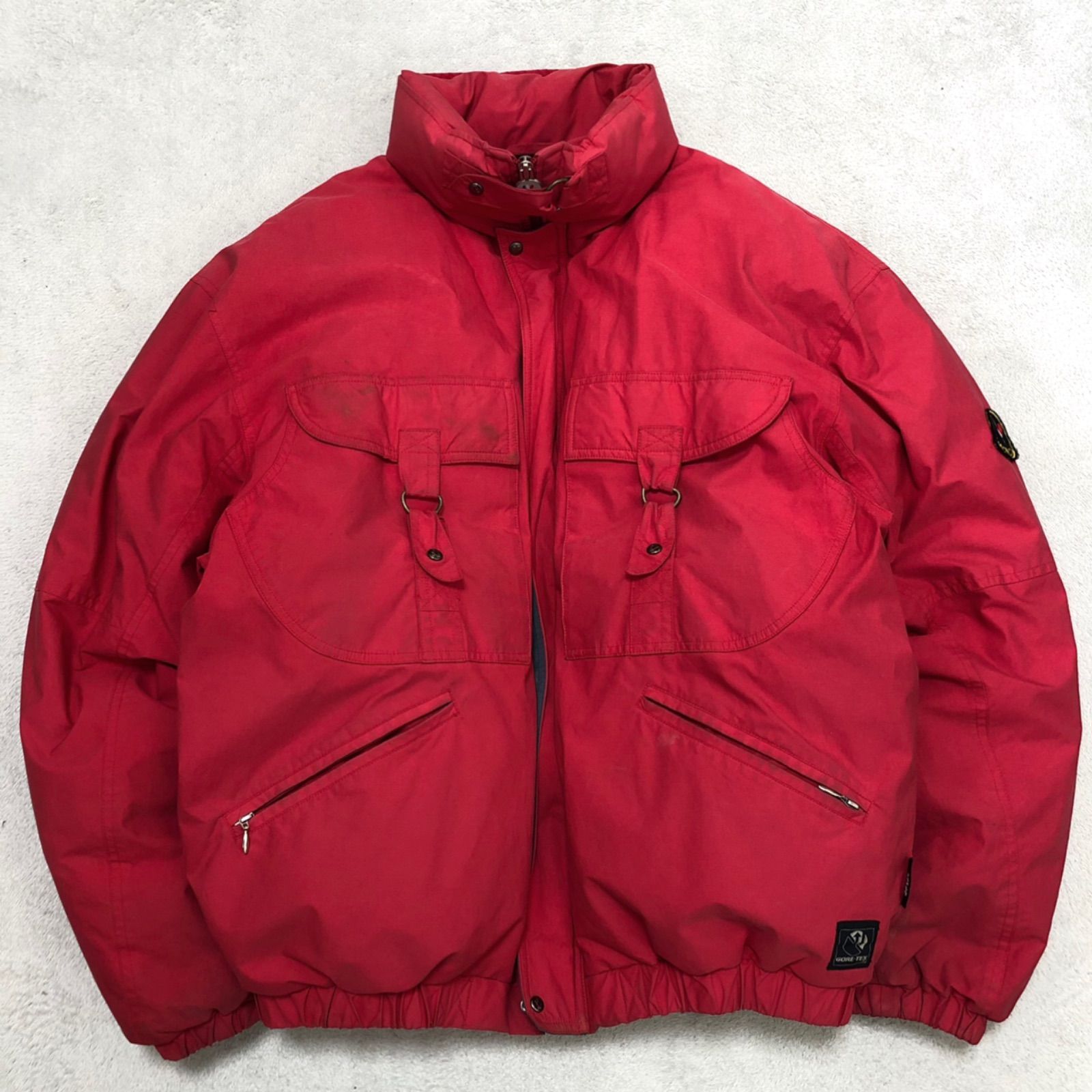 【ヴィンテージ】MONCLER モンクレール ゴアテックス ダウンジャケット MONCLER ワークダウンジャケット GORE-TEX ゴアテックス ASICS期