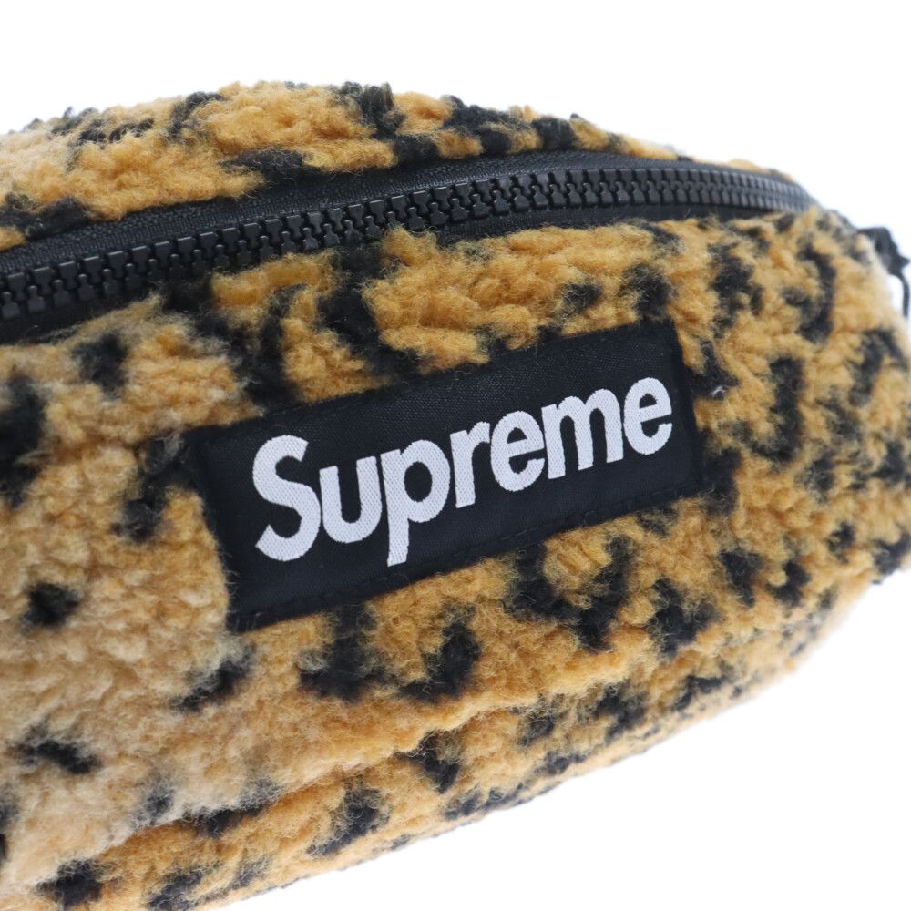 SUPREME (シュプリーム) 17AW Leopard Fleece Waist Bag