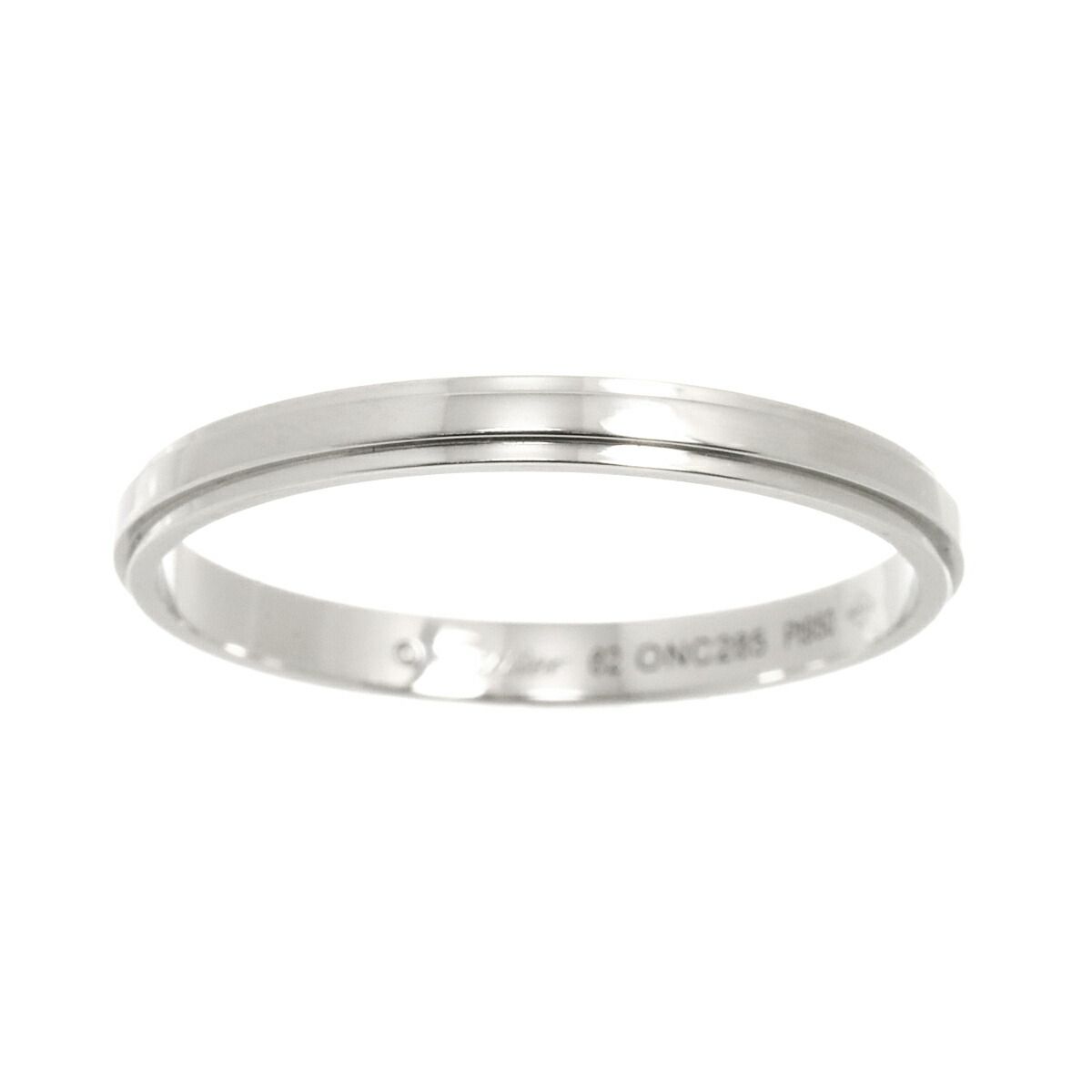 カルティエ Cartier ダムール #62 リング 幅2.5mm Pt プラチナ 指輪 d  