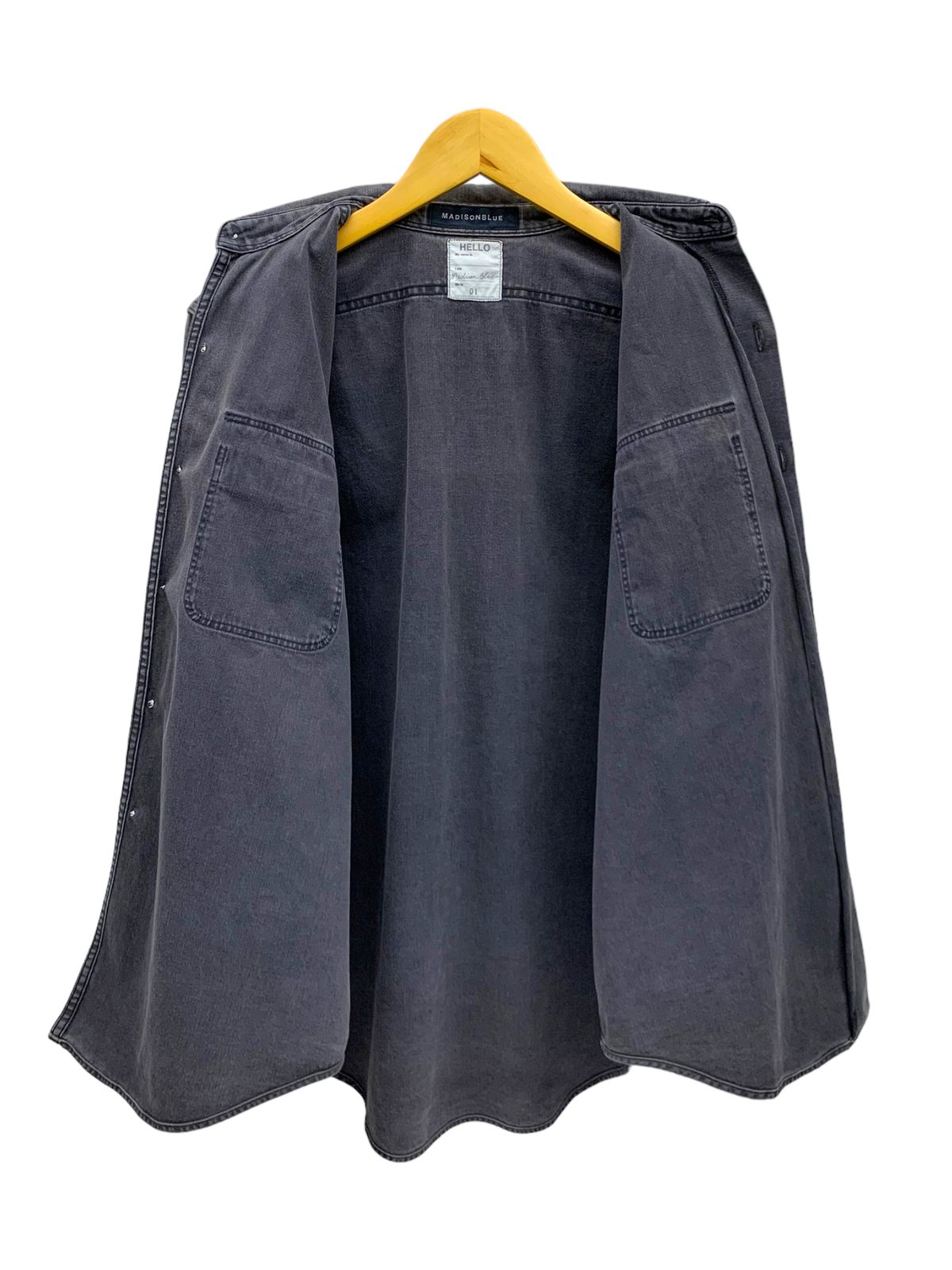 MADISONBLUE (マディソンブルー) コットン シャツ 長袖 MB999-5711 01
