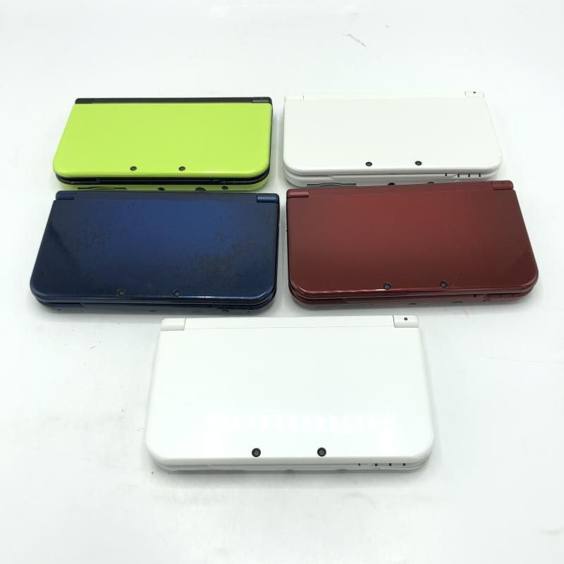 本体S ジャンク 任天堂 New3DSLL本体5台まとめ 動作未 |RED-001×5 6 240006548904