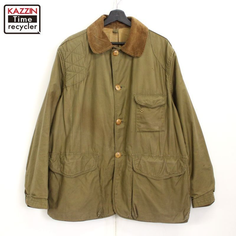 us 1950's American Field cotton satin hunting jacket アメリカン
