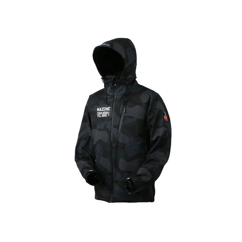 MZFW-874 mazume ウインドカットジャケット M グリーンカモ | 防寒着 防寒ウェア ジャケット