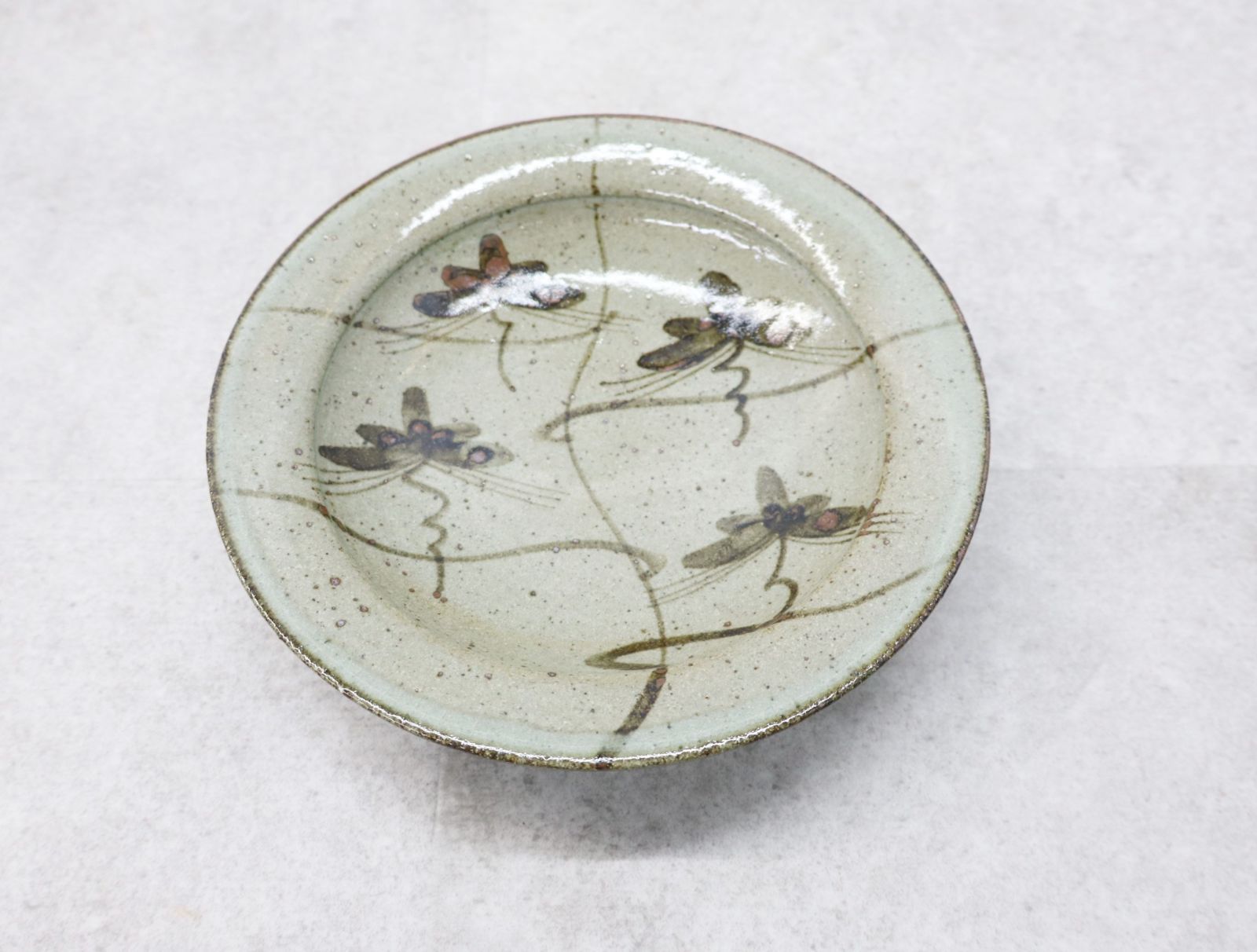 ◇ 希少 レア お宝｜十三代 太郎右衛門窯 絵唐津 皿 共箱｜ 十三代