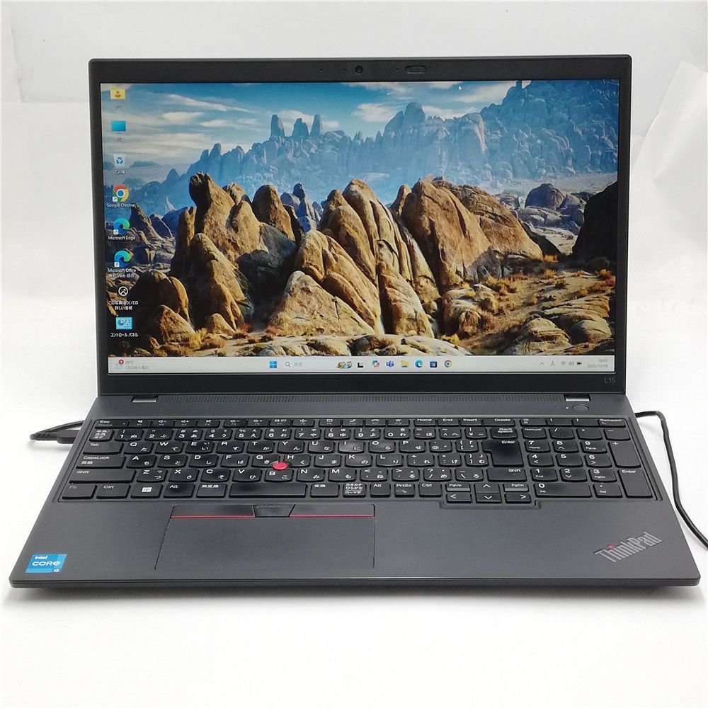 製 超 Wi-Fi有 Lenovo ノートパソコン L15 Gen3 第12世代 Core i3 8GB SSD 無線LAN Bluetooth カメラ Windows11 Office 即使用可