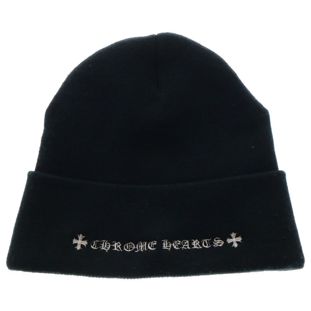 激安超特価 最大80%オフ  CHROME CHロゴ ワッチキャップ CAP WATCH (クロムハーツ) HEARTS 帽子