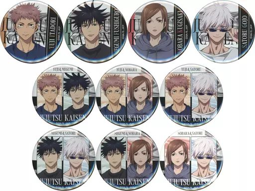 【中古】バッジ・ピンズ 全10種セット 「呪術廻戦&times;ドン・キホーテ 缶バッジ」