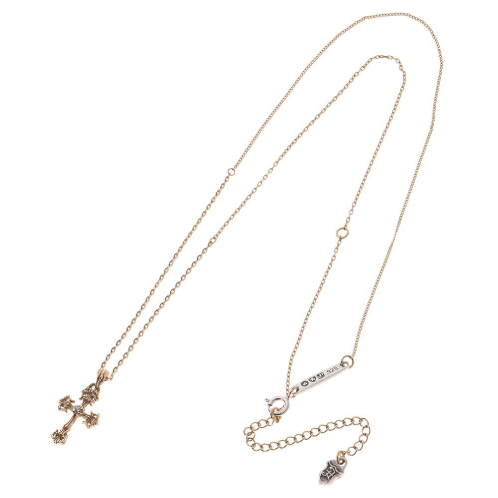 ダイヤモンドゴールドクロスチャーム